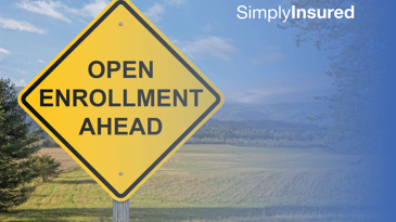 Open Enrollment Ahead Sign